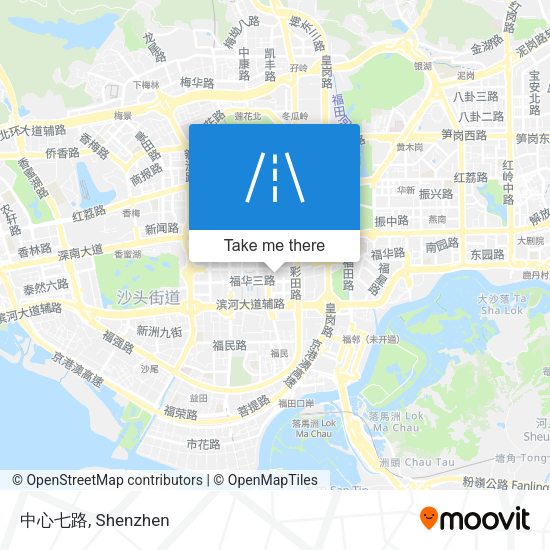 中心七路 map