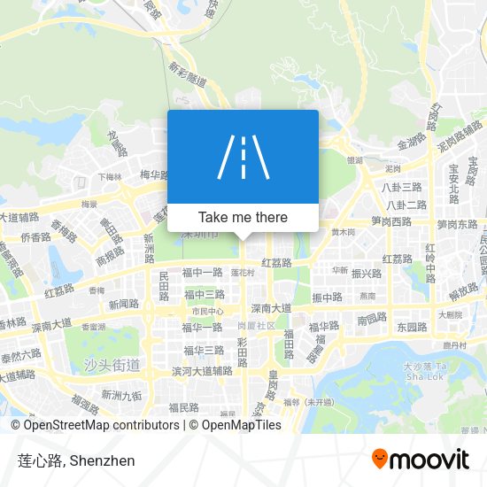 莲心路 map