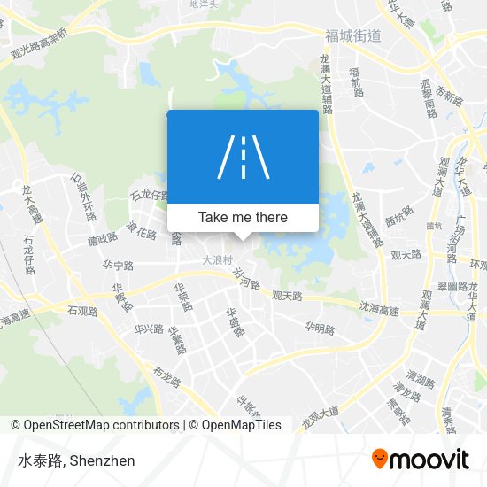 水泰路 map