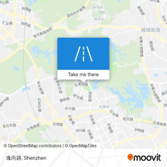 逸尚路 map