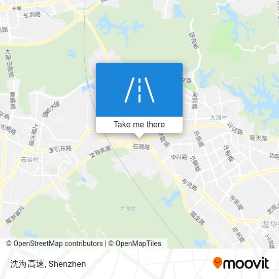 沈海高速 map