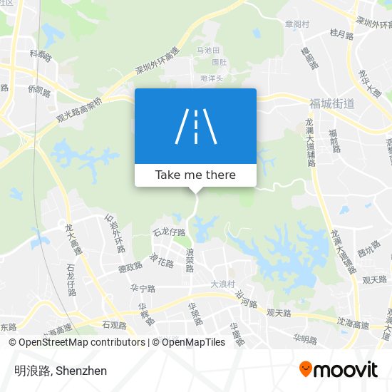 明浪路 map