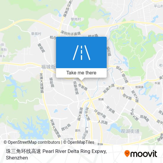 珠三角环线高速 Pearl River Delta Ring Expwy map