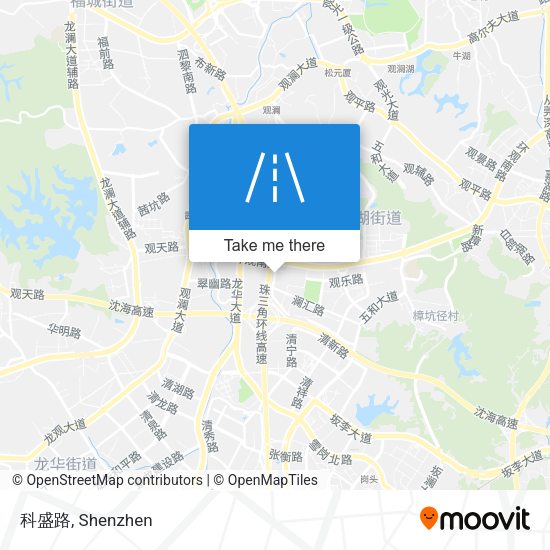 科盛路 map