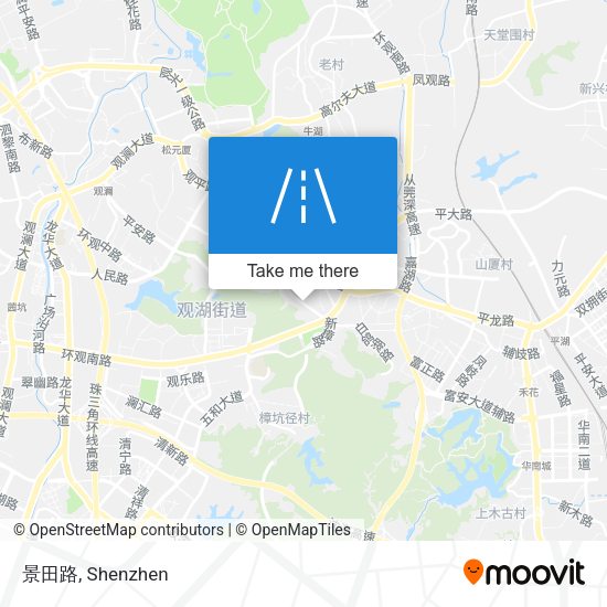 景田路 map