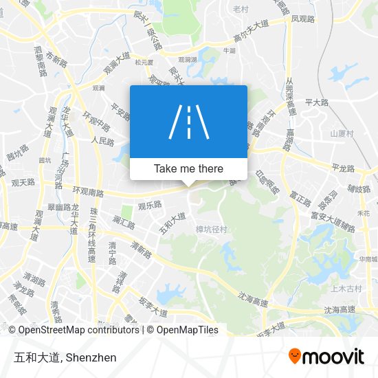 五和大道 map