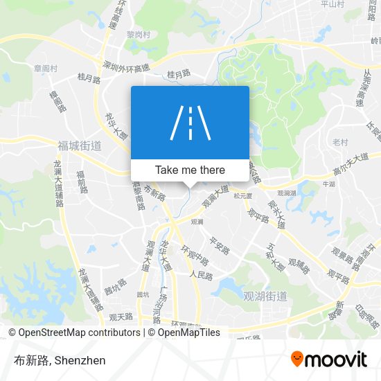 布新路 map