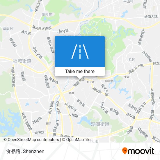 食品路 map