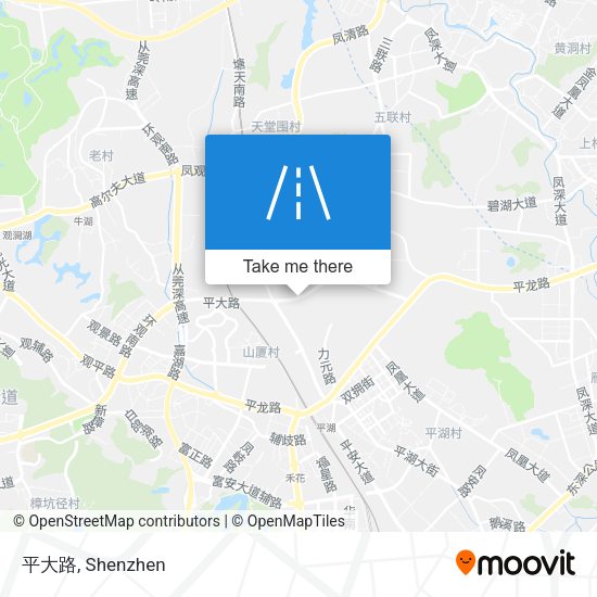 平大路 map