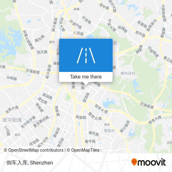 倒车入库 map