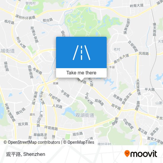 观平路 map