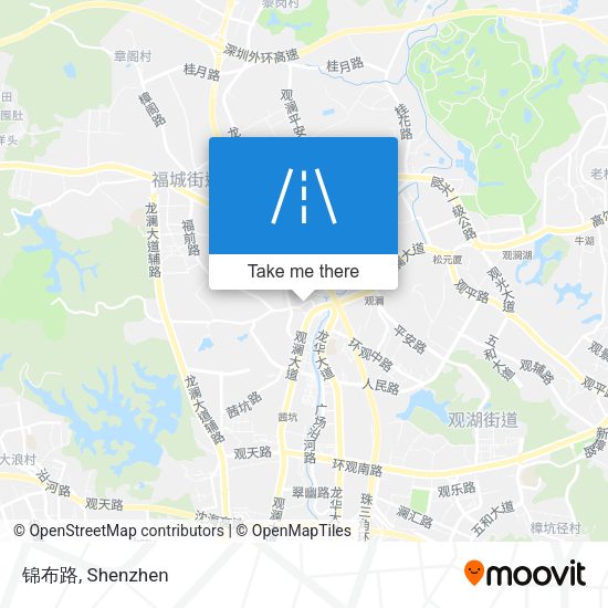 锦布路 map
