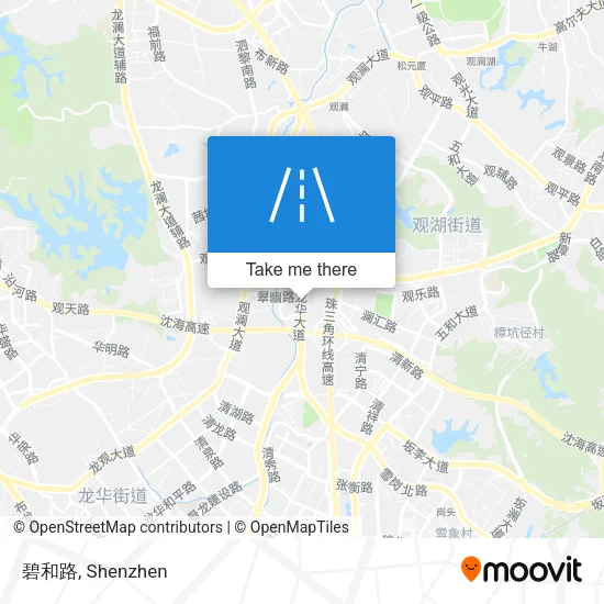 碧和路 map