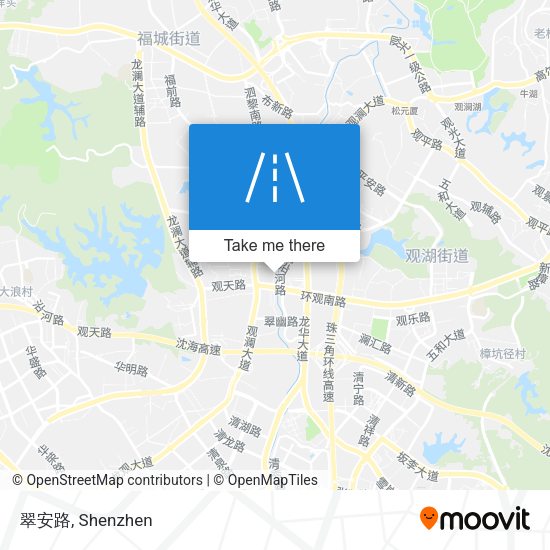 翠安路 map