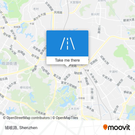 辅岐路 map