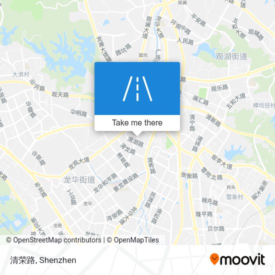 清荣路 map