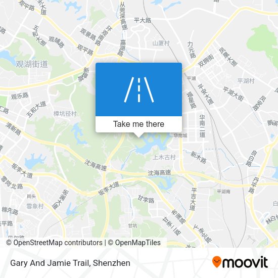 Gary And Jamie Trail map