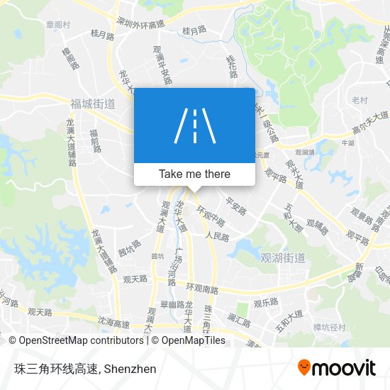 珠三角环线高速 map