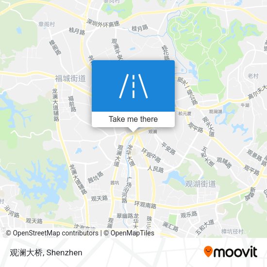 观澜大桥 map