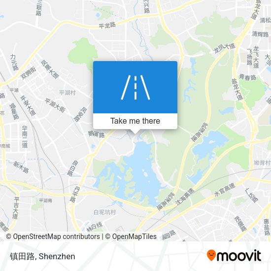 镇田路 map
