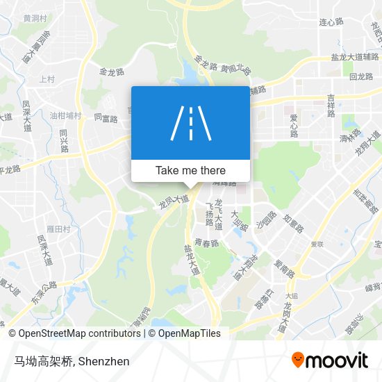 马坳高架桥 map