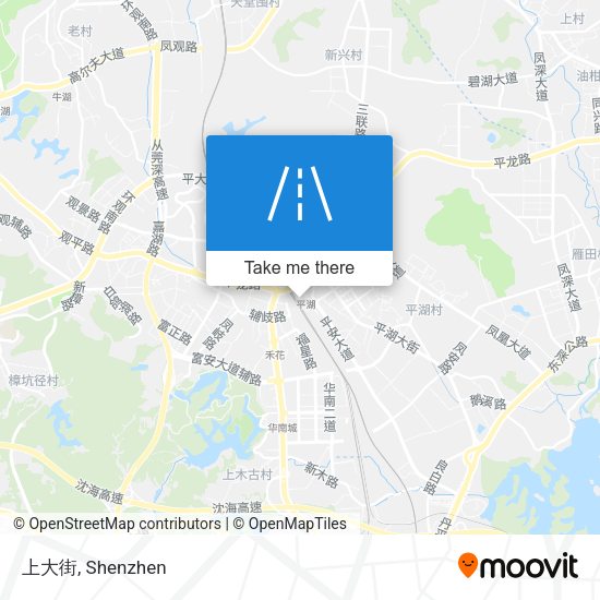 上大街 map
