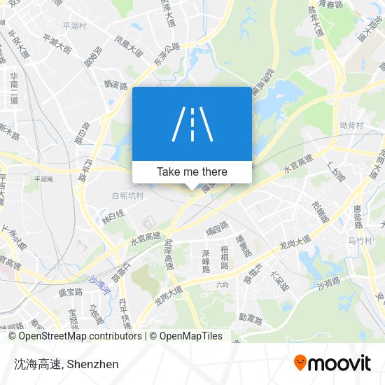 沈海高速 map