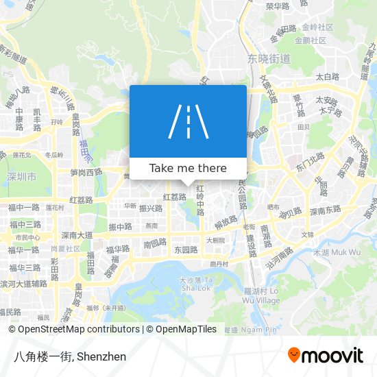 八角楼一街 map