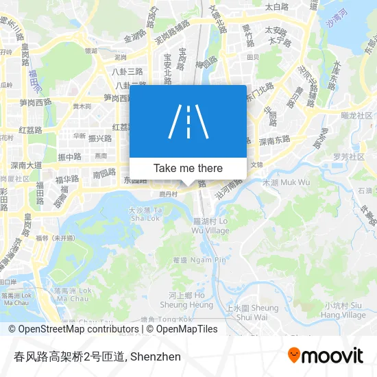 春风路高架桥2号匝道 map