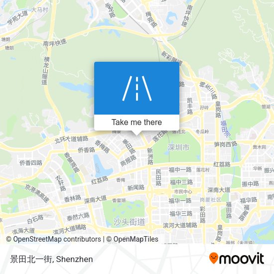 景田北一街 map