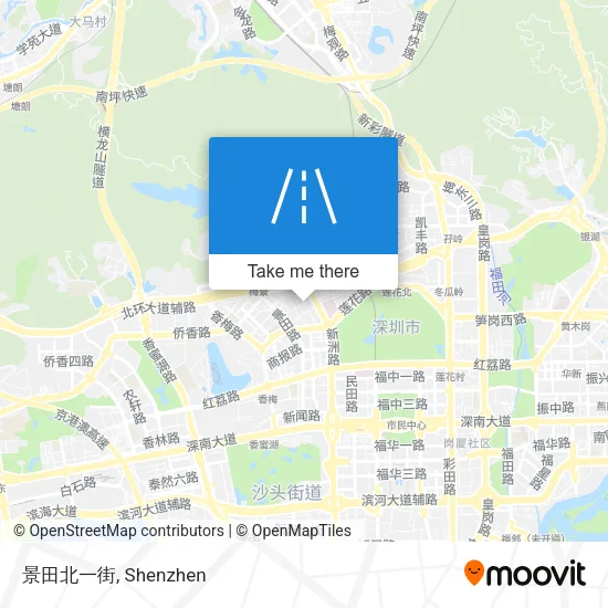 景田北一街 map
