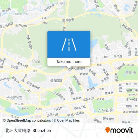 北环大道辅路 map