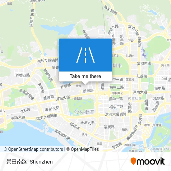 景田南路 map