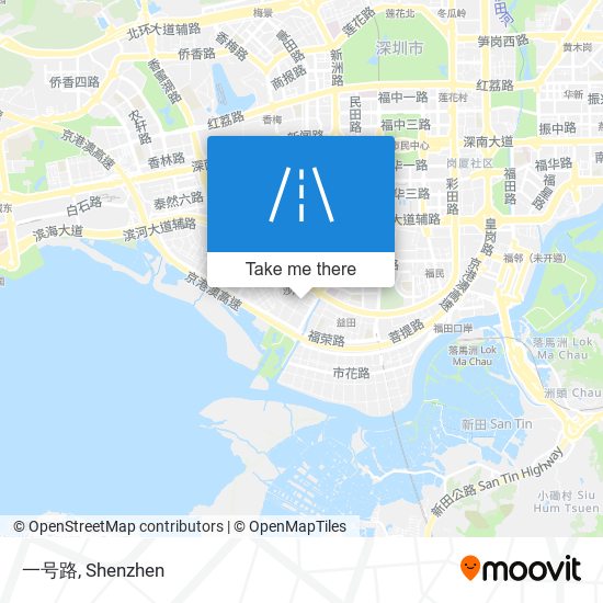 一号路 map