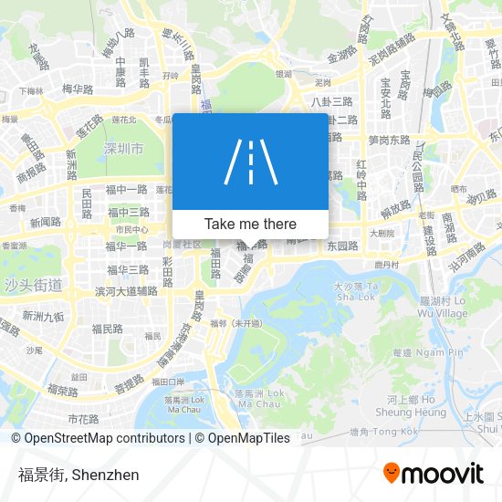 福景街 map