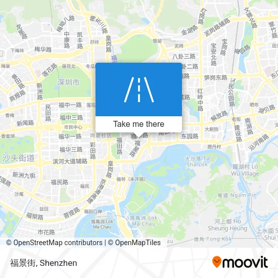 福景街 map