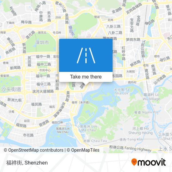 福祥街 map
