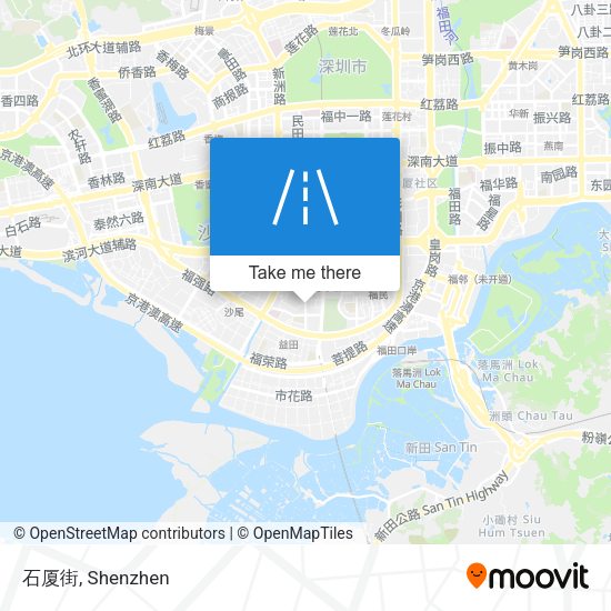 石厦‎街 map