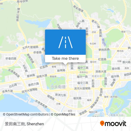 景田南三街 map