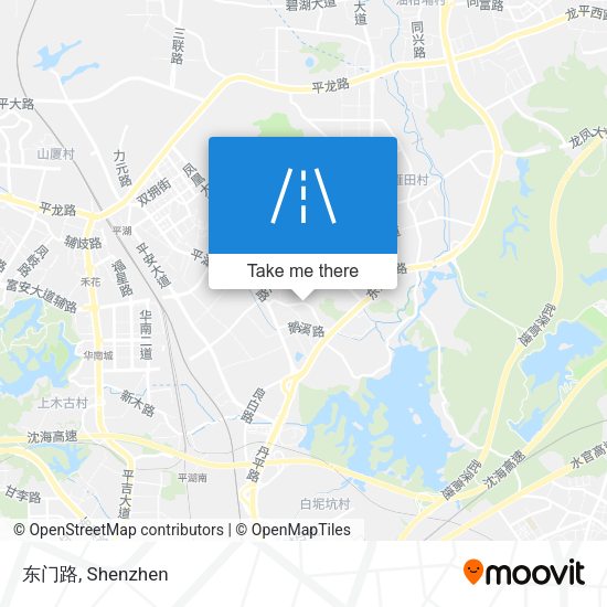 东门路 map