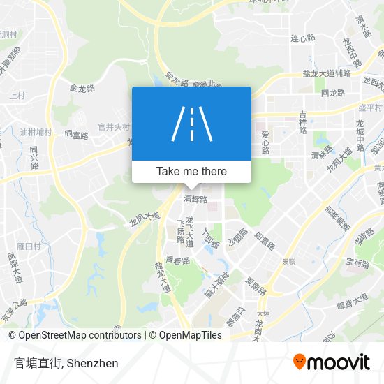 官塘直街 map