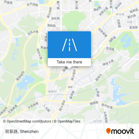 荷新路 map