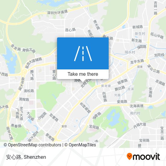 安心路 map
