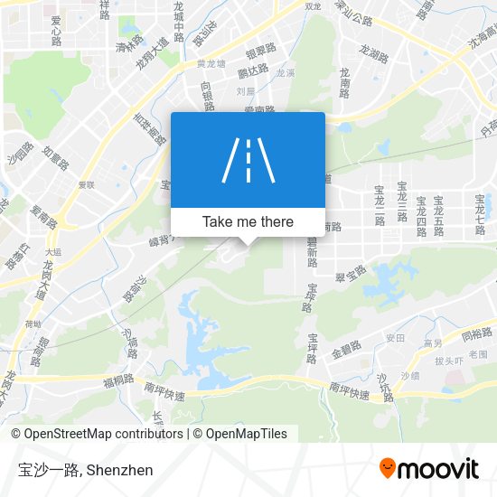宝沙一路 map
