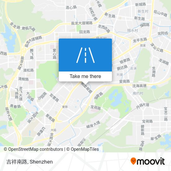 吉祥南路 map