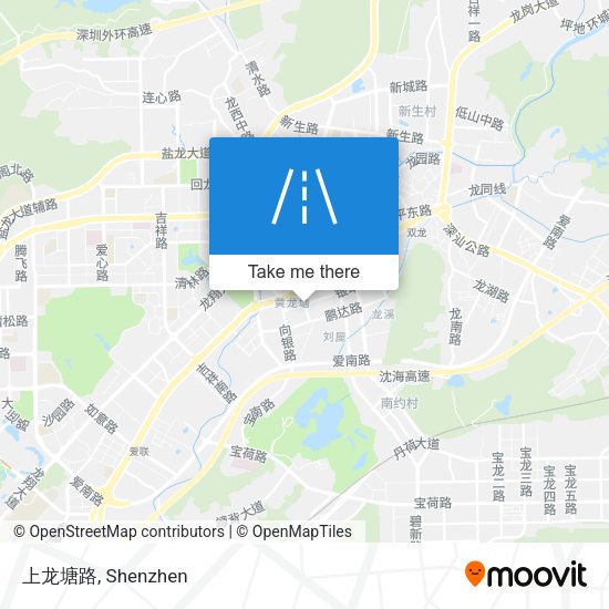 上龙塘路 map