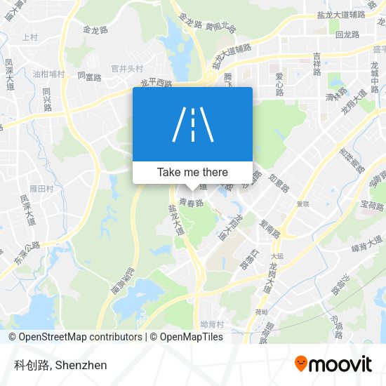 科创路 map
