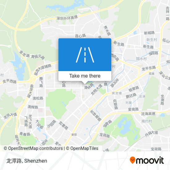 龙潭路 map