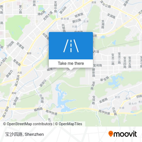 宝沙四路 map