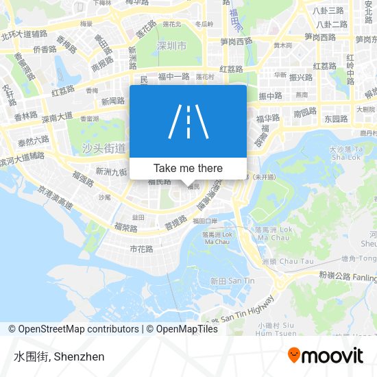 水围街 map